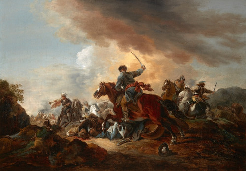 Digital Print - Battle Scene by Aleksander Orowski