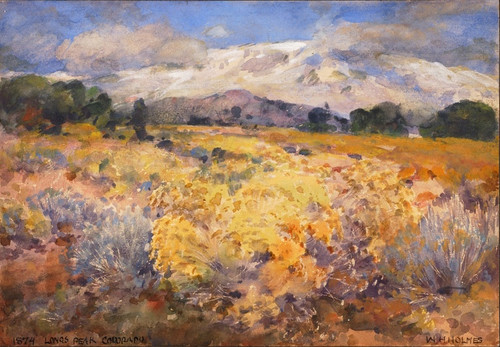 Digital Print - Long's Peak, Colorado by William Henry Holmes