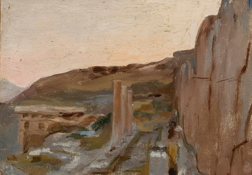 Digital Print - Delphi. From the journey to Greece by Jan Cigliski