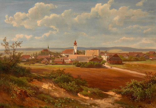 Digital Print - Ansicht von Altheim (O) by Melchior Fritsch