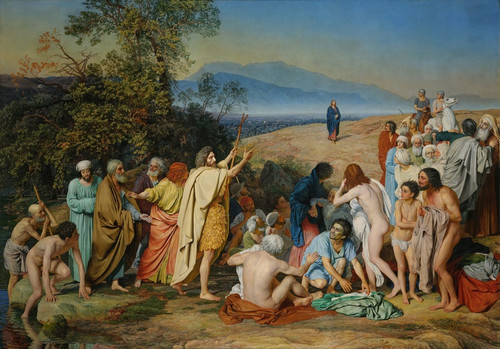 Digital Print - The Apparition of Christ to the People (The Apparition of the Messiah) by Alexander Andreyevich Ivanov