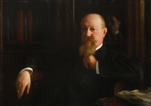 Digital Print - Portrait of Adam Maksymilian Oderfeld by Jzef Pankiewicz