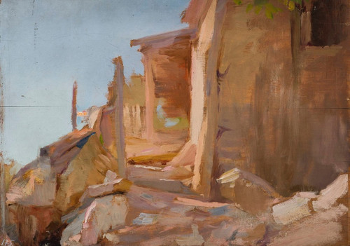 Digital Print - View from Alupka. From the journey to Crimea by Jan Cigliski