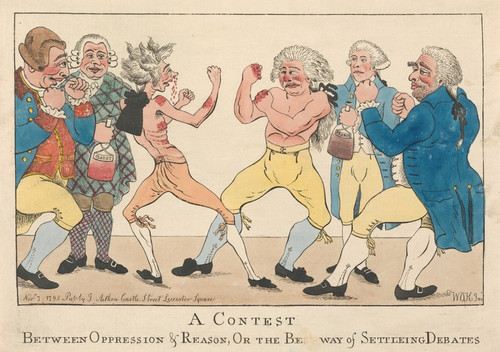 Digital Print - A Contest between Oppression and Reason, On the Best Way of Settleing Debates by William O'Keefe