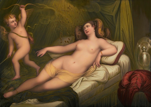 Digital Print - Dana, after Titian by Henry Bone