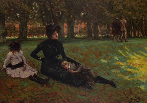 Digital Print - Hampton Court by James Tissot