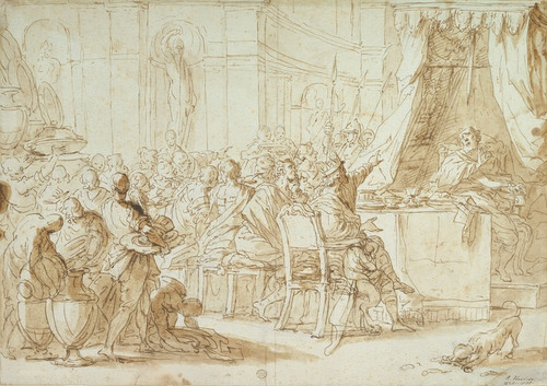 Digital Print - The Sword of Damocles by Giuseppe Piattoli Digital Print - The Sword of Damocles by Giuseppe Piattoli