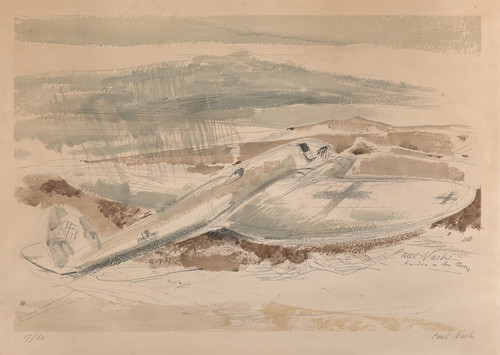 Digital Print - The Raider on the Moors by Paul Nash