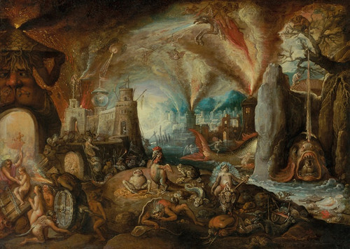 Digital Print - The Harrowing of Hell by Jacob Isaacsz. van Swanenburg