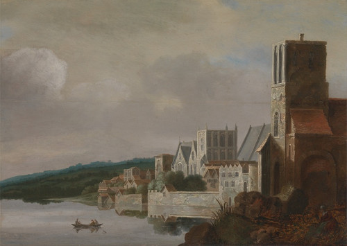 Digital Print - The Thames at Westminster by Claude de Jongh