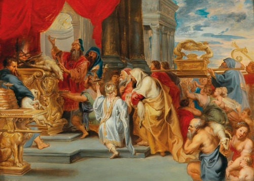 Digital Print - The Sacrifice of the Old Covenant by Follower of Peter Paul Rubens
