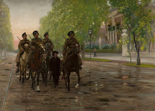 Digital Print - Dawn 1906 -Spring 1905 by Stanisaw Masowski