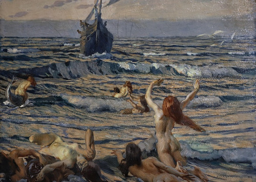 Digital Print - Return of Ulysses by Ettore Tito