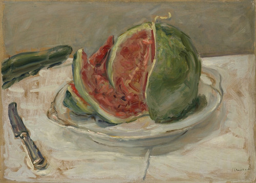 Digital Print - Still Life with Watermelon by Max Slevogt
