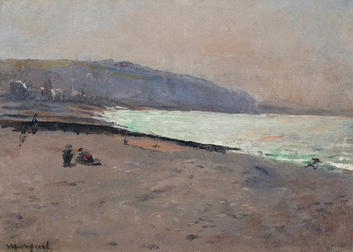 Digital Print - Bord de mer prs de Carteret by Albert Marquet