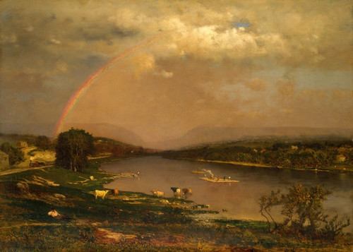 Digital Print - Delaware Water Gap by George Inness
