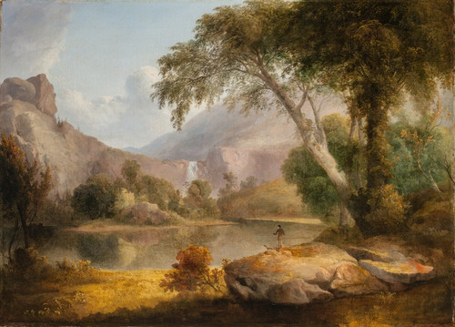 Digital Print - White Mountains, New Hampshire by Thomas Doughty