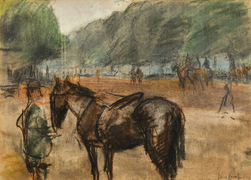 Digital Print - Rotten Row, Hyde Park by Isaac Israls