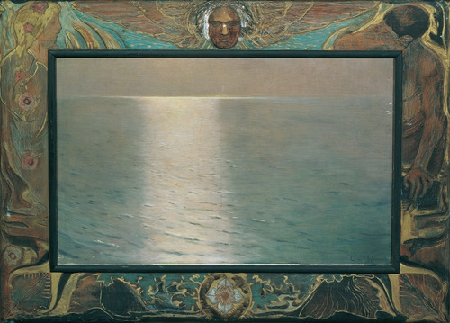 Digital Print - Largo (Sonnenuntergang) by Ludwig von Hofmann