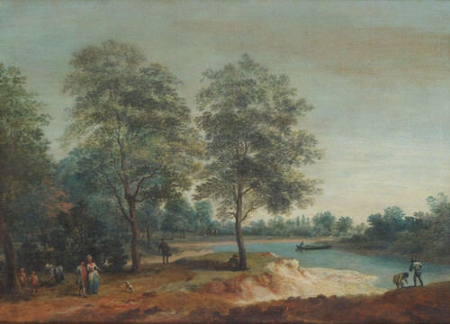 Digital Print - On The Isis by Paul Sandby