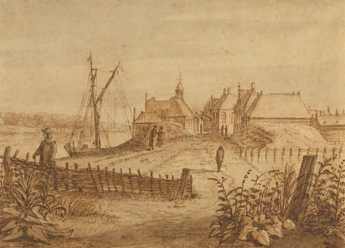 Digital Print - View of Part of the City of Amsterdam by Abraham Rutgers Digital Print - View of Part of the City of Amsterdam by Abraham Rutgers