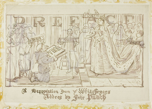 Digital Print - A Deputation from the Whitefriars by Charles Samuel Keene