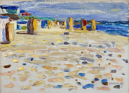 Digital Print - Holland  Strandkrbe by Wassily Kandinsky