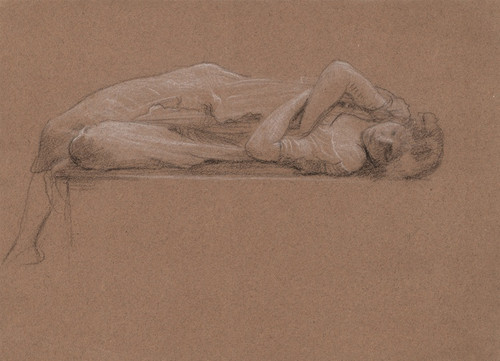 Digital Print - Sleeping Girl by Edward John Poynter