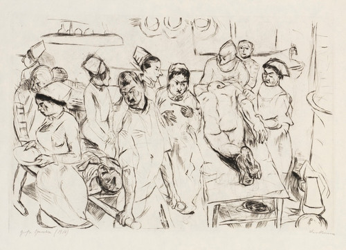 Digital Print - Gesichter Pl.04 by Max Beckmann Digital Print - Gesichter Pl.04 by Max Beckmann