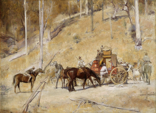 Digital Print - Bailed up by Tom Roberts