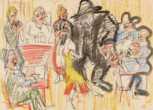 Digital Print - Und Pippa tanzt by Ernst Ludwig Kirchner