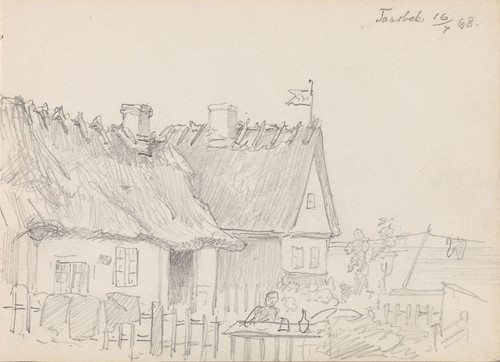 Digital Print - Fra Taarbk by Adolph Tidemand