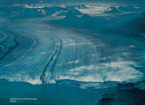 Digital Print - Scenically Yours, Glaciers Near Inside Passage, Alaska by U.S. Information Agency