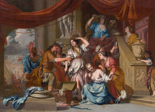Digital Print - Achilles Discovered Among The Daughters of Lycomedes by Gerard de Lairesse
