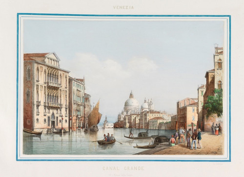 Digital Print - Venezia by Giovanni-Battista Cecchini