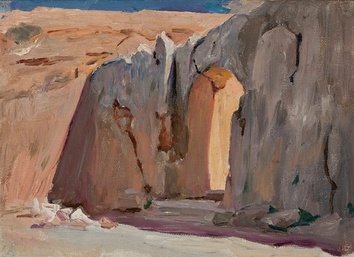 Digital Print - Tombs of the kings in Jerusalem. From the journey to Palestine by Jan Cigliski