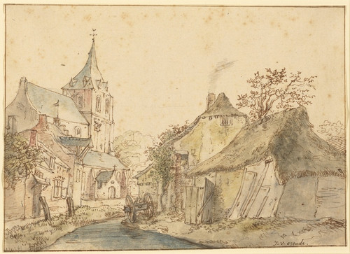 Digital Print - View of Eindhoven from the Northeast by Isaac van Ostade