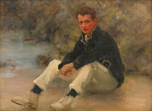 Digital Print - A Young Sailor by Henry Scott Tuke