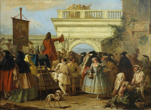 Digital Print - The Charlatan by Giovanni Domenico Tiepolo