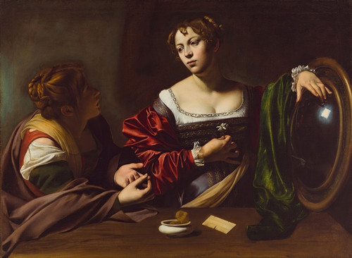 Digital Print - Martha and Mary Magdalene by Caravaggio