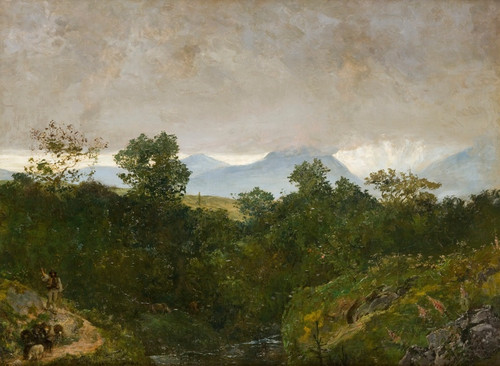 Digital Print - Landscape from Podhale by Wojciech Gerson