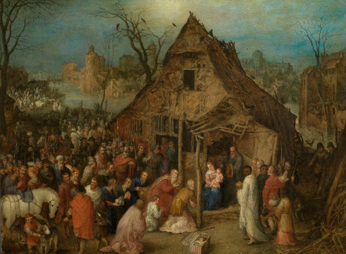 Digital Print - The Adoration of the Magi by Jan Brueghel The Elder