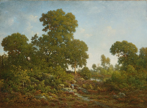 Digital Print - Springtime by Thodore Rousseau