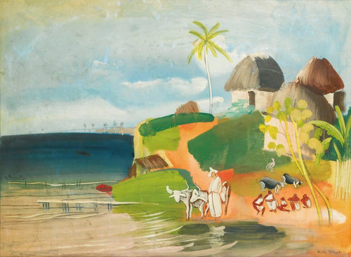 Digital Print - South American Landscape by Boris Grigoriev
