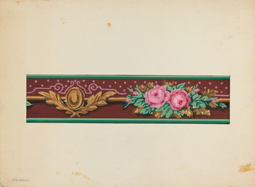 Digital Print - Wall Paper Border by John Garay