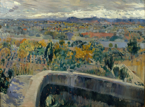 Digital Print - The New Pond by Joaquin Mir Trinxet