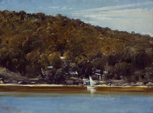 Digital Print - The camp, Sirius Cove by Tom Roberts
