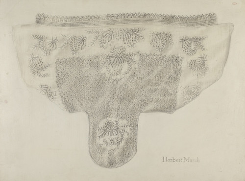 Digital Print - Embroidered Yoke by Herbert Marsh