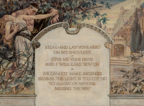Digital Print - The Abolishing of Death, Cosmopolitan commission by Frank Xavier Leyendecker