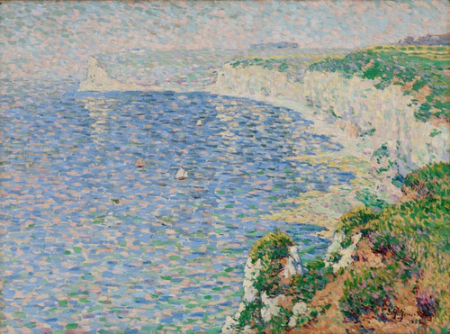 Digital Print - A View of the Cliffs at Etretat by Claude Emile Schuffenecker